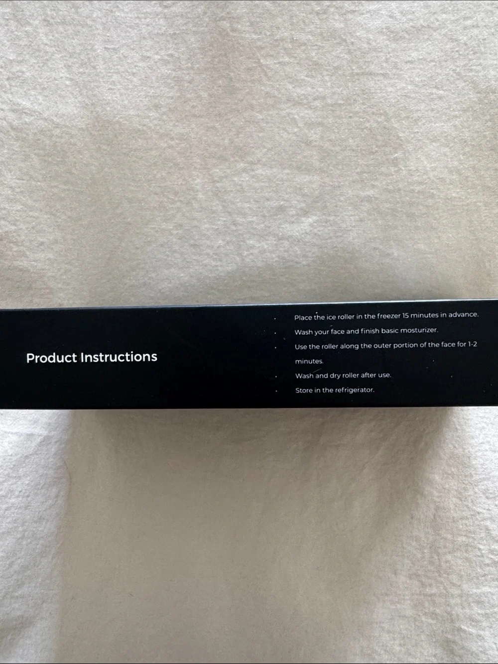 Sephora Beauty Insider Stainless Steel Facial Roller